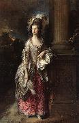 Thomas Gainsborough The Honorable Mrs Graham oil painting on canvas